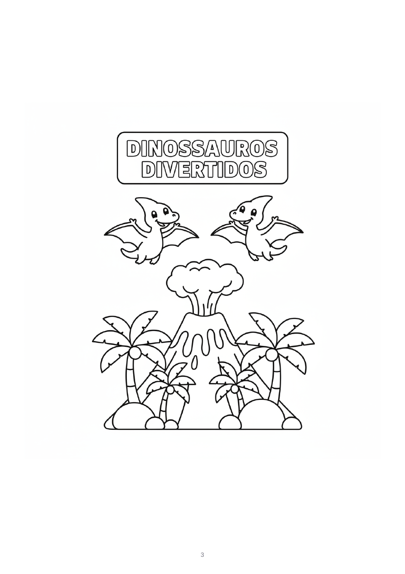 Prévia de Dinossauros Divertidos